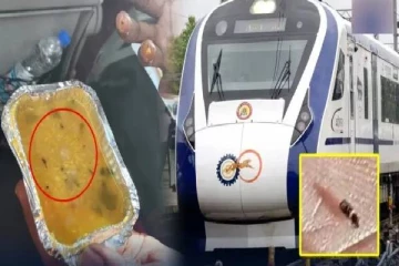 வந்தே பாரத் ரயில் உணவில் வண்டு.., சாம்பார் மசாலா என்று சமாளித்த அதிகாரிகள்