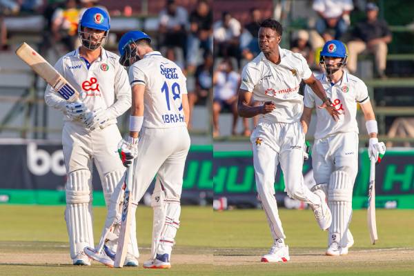 Zimbabwe vs Afghanistan, Test 2025