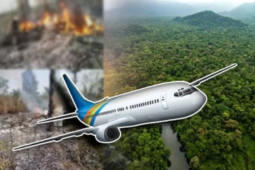 அமேசான் வனப்பகுதியில் வெடித்து சிதறிய விமானம்: 5 பேர் பலி