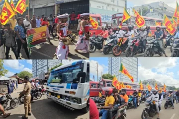 யாழில் நடைபெற்ற சுதந்திர தின பேரணியால் இடையூறு: பொதுமக்கள் கடும் விசனம்