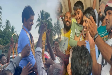 மன்னாரில் வைத்தியர் அர்ச்சுனாவுக்கு ஆயிரக்கணக்கான மக்கள் அமோக வரவேற்பு