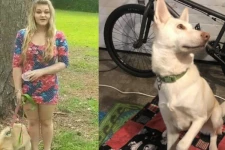 நாயின் சிறுநீரை தினமும் குடிக்கும் அழகி! காரணம் இது தானாம்