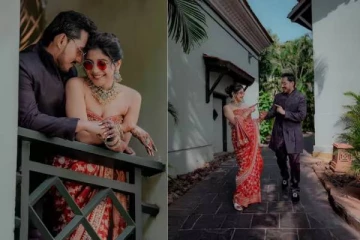 திருமணமான கையோடு பிக் பாஸ் சாக்ஷி கணவருடன் ரொமான்டிக் ஃபோட்டோ ஷூட்