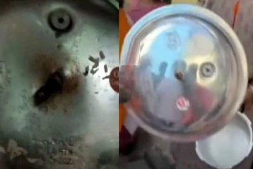 வாக்காளர்களுக்கு வழங்கப்பட்ட குக்கர் வெடித்து சிதறியதில் பெண் காயம்..!