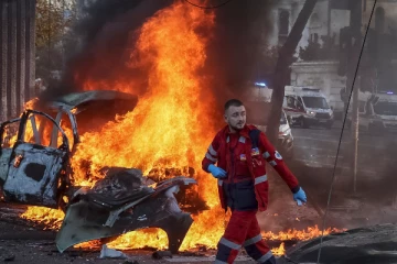 உக்ரைன் தலைநகரை குறிவைத்து ரஷ்யா வான்வழித் தாக்குதல்