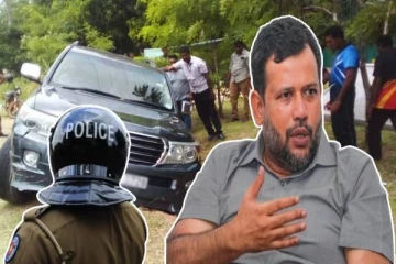 முன்னாள் அமைச்சர் ரிஷாட் பதியுதீன் பயணித்த கார் விபத்து