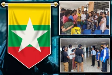 மியன்மார் அடிமை முகாமிலிருந்து நாடு திரும்பிய இலங்கையர்கள்