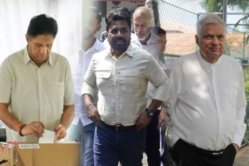 முன்னாள் - இந்நாள் ஜனாதிபதிகள் வாக்களிப்பு