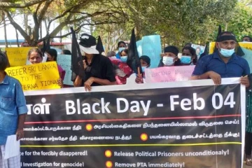 இலங்கையின் சுதந்திர நாள் தமிழ் தேசத்தின் கரிநாள்; பாரிய போராட்டம் முன்னெடுப்பு!