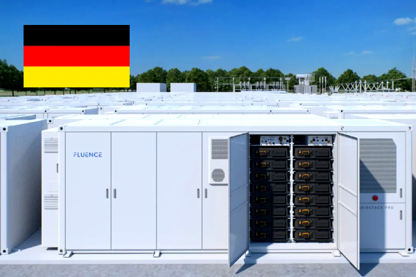 Germany battery storage project, Europe largest energy storage 2025, GigaBattery Jänschwalde Germany, Fluence Smartstack technology, LEAG Clean Power battery plant, renewable energy storage Germany, Germany grid stabilization project, 4 GWh battery system Germany, Lusatian energy region LEAG, Germany fossil fuel phase-out