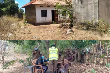 முல்லைத்தீவில் பூட்டிய வீடொன்றிற்குள் இருந்து சடலம் மீட்பு (Photos)