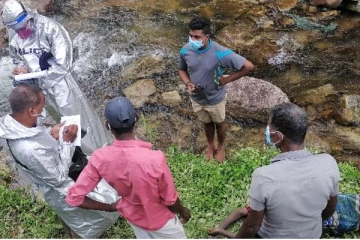 கந்தலோயா ஆற்றிலிருந்து மீட்கப்பட்டசடலம்!