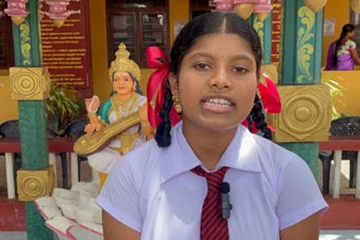 கால் இழந்த தந்தையின் உழைப்பில் 3ஏ சித்தி பெற்ற மாணவி; குறிக்கோள் என்ன தெரியுமா!!
