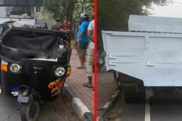 முச்சக்கரவண்டி - லொறி மோதி ஒருவர் பலி ; மூவர் படுகாயம்