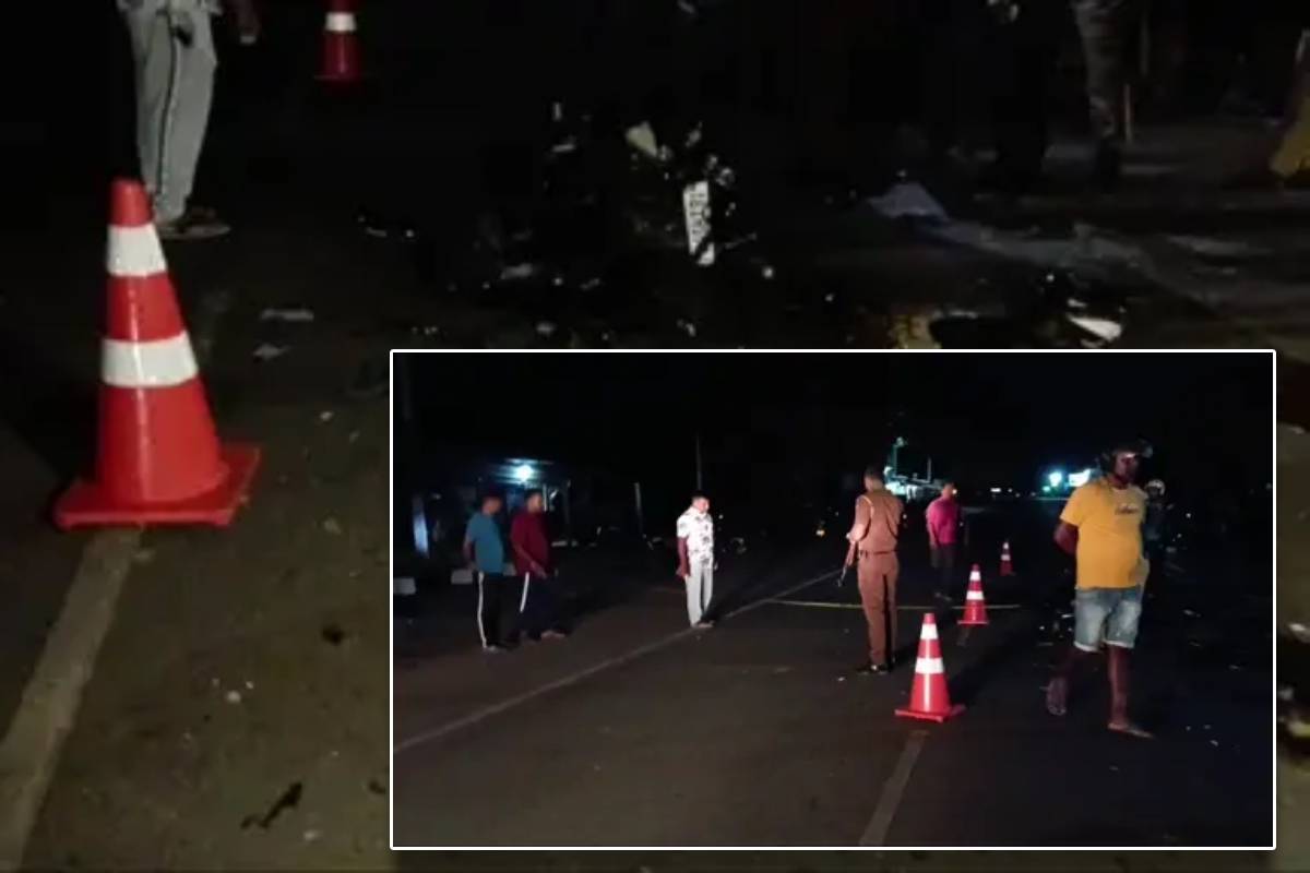 கிளிநொச்சியில் பாரிய விபத்து : இளைஞர்கள் இருவர் ஸ்தலத்தில் பலி! | Major Accident In Kilinochchi Two Youths Killed