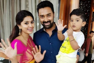 கணவர், மகன், மகளுடன் பொங்கலை கொண்டாடிய நடிகை சினேகா.. அழகிய புகைப்படம்