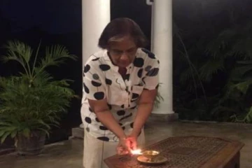 முள்ளிவாய்க்கால் போரில் உயிரிழந்தவர்களுக்கு சந்திரிக்கா அஞ்சலி