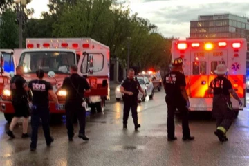 வெள்ளை மாளிகை அருகே ஏற்பட்ட விபரீதம்; உயிராபத்தான நிலையில் நால்வர்