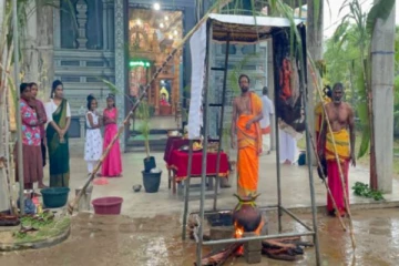 தமிழர் பகுதியில் தைப்பொங்கலை சிறப்பாக கொண்டாடிய இந்து மற்றும் கத்தோலிக்க மக்கள்!