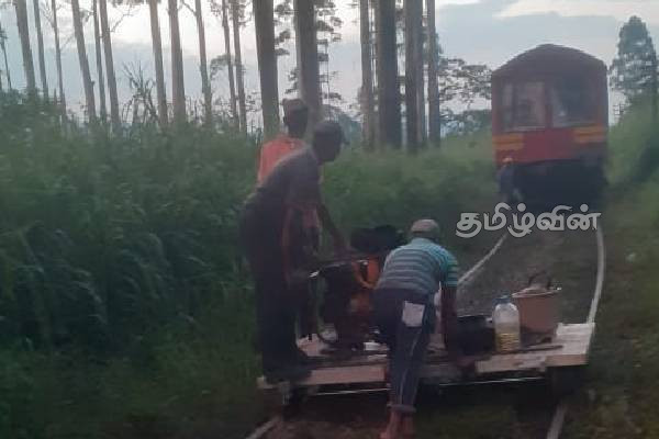 வழமைக்கு திரும்பிய மலையக தொடருந்து சேவைகள்(Photos) | Train Service In Up Country