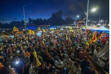 ගෝල්ෆේස් විරෝධතාවයට ප‍්‍රහාරයක්?..යුධ හමුදාවෙන් නිවේදනයක්..