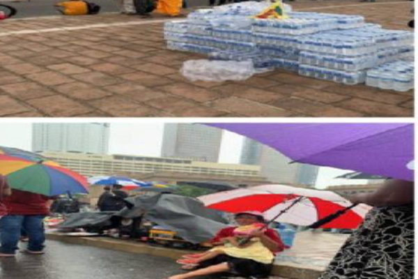 காலிமுகத்திடலில் மக்கள் புரட்சியாளர்களுக்காக தயார் நிலையில் தற்காலிக தங்குமிடம், உணவு, மருத்துவம் | As People Prepare For The Revolutionaries On Foot