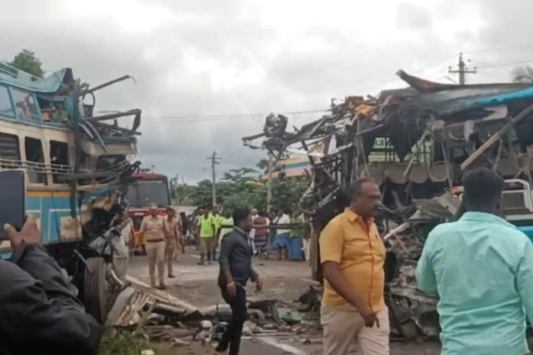 தென்காசி பேருந்து விபத்து - tenkasi bus accident