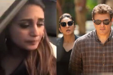 கண்ணீருடன் திரையரங்கை விட்டு வெளியேறிய வலிமை பட கதாநாயகி, வைரலான புகைப்படம்..