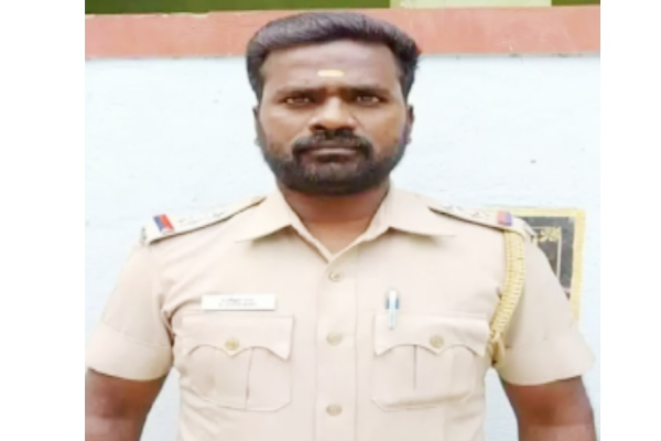 சாப்பிட்டுக்கொண்டிருந்த போது ஏற்பட்ட நெஞ்சுவலி - மயங்கி விழுந்த எஸ்.ஐ மரணம் - தமிழ்நாடு