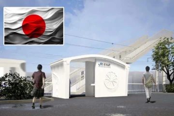 உலகின் முதல் முப்பரிமாண ரயில் நிலையம்! 6 மணி நேரத்தில் கட்டி அசத்திய ஜப்பான்