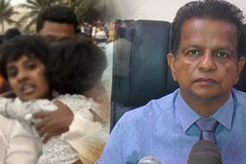 අරගල භුමියේ සිට රෝහල් ගත කල දරුවාගේ නවතම සෞඛ්‍ය තත්ත්වය