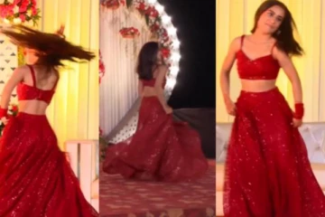 அக்கா திருமணத்தில் தேவதையாய் துள்ளி குதித்து ஆடிய தங்கை! ஒரே நாளில் ட்ரெண்டாகிய பெண்ணின் நடன காட்சி