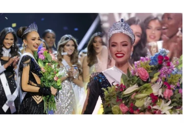 பிரபஞ்ச அழகி பட்டத்தை கைப்பற்றிய ஆர் போனி கேப்ரியல் - குவியும் வாழ்த்து...!