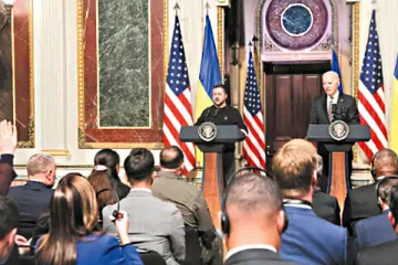 அமெரிக்கா நாடாளுமன்றத்தில் உக்ரைன் அதிபரின் உரை!