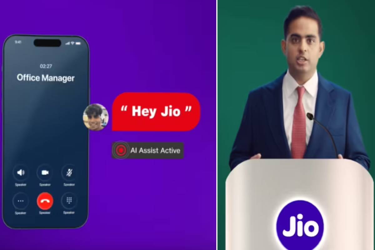 ஜியோ பயனர்களுக்கு கிடைக்க உள்ள AI உதவியாளர் வசதி - ஆகாஷ் அம்பானி அறிவிப்பு | Jio To Introduce Ai Call Agent Myjio Ai Advisor ஜியோ பயனர்களுக்கு கிடைக்க உள்ள AI உதவியாளர் வசதி - ஆகாஷ் அம்பானி அறிவிப்பு | Jio To Introduce Ai Call Agent Myjio Ai Advisor