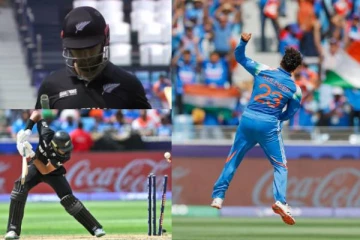 சாம்பியன்ஸ் டிராபி இறுதிப்போட்டி: நியூசிலாந்தின் முக்கிய தலைகளை தூக்கிய குல்தீப்