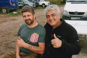 வலிமை ஷூட்டிங் ஸ்பாட்டில் எடுக்கப்பட்ட சுவாரஸ்யமான போட்டோஸ், இணையத்தில் ட்ரெண்டிங்