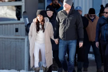 கனடா வந்துள்ள பிரித்தானிய இளவரசர் ஹரியும் மேகனும்...