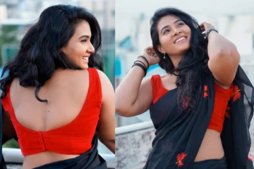 சேலையில் அசத்தும் திவ்யா துரைசாமி.. எப்படி இருக்கிறார் பாருங்க