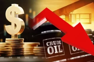 உலக சந்தையில் கச்சா எண்ணெய் விலை வீழ்ச்சி