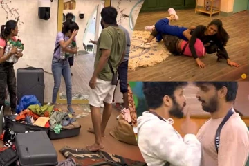 சுக்குநூறாக உடைந்த பிக் பாஸ் கதவு.... கைகலப்பு வரை சென்ற புதிய டாஸ்க்