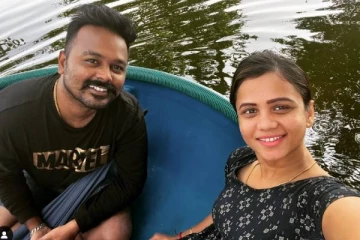 தொகுப்பாளினி மணிமேகலை தனது கணவருடன் எடுத்த அழகிய போட்டோஸ்