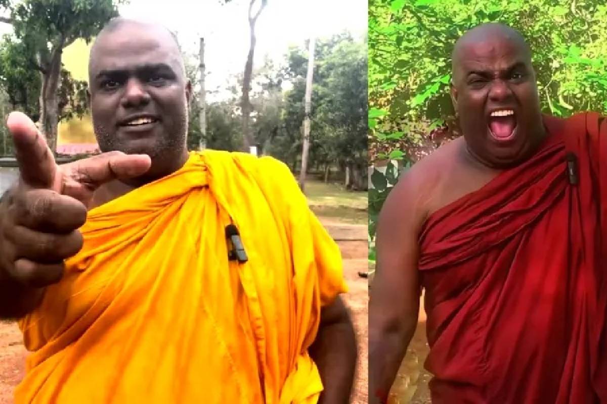 கிராம மக்கள் ஒன்றுதிரண்டு மீண்டும் விகாரைக்கு அழைத்து வரப்பட்ட ராஜாங்கனை சத்தாரதன தேரர் | Saththarathana Thero Villagers Brought Back கிராம மக்கள் ஒன்றுதிரண்டு மீண்டும் விகாரைக்கு அழைத்து வரப்பட்ட ராஜாங்கனை சத்தாரதன தேரர் | Saththarathana Thero Villagers Brought Back