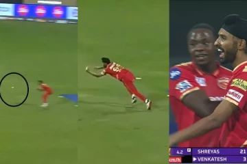 வெங்கடேஷ் ஐயர் அடித்த பந்தை ஒற்றை கையால் பறந்து பிடித்த வீரர்! வைரலாகும் வீடியோ