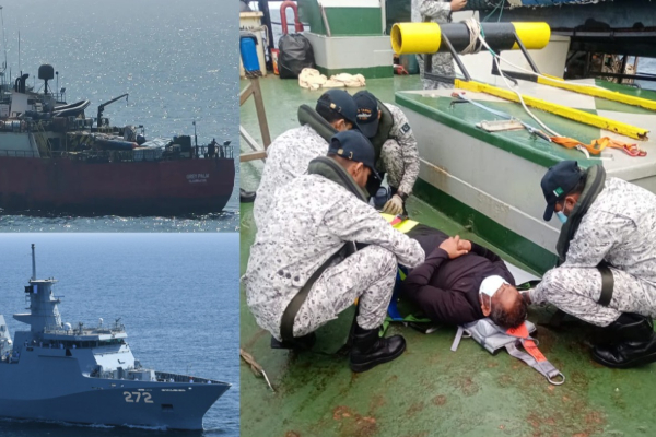 இலங்கையரின் உயிரை காப்பாற்றிய பாகிஸ்தான் கடற்படை! | The Pakistani Navy Saved The Lives Of Sri Lankans