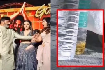 காலருகே சரக்கு பாட்டில்..மது போதையில் அஞ்சலியிடம் அத்துமீறிய பாலைய்யா - அதிர்ந்த ரசிகர்கள்!!