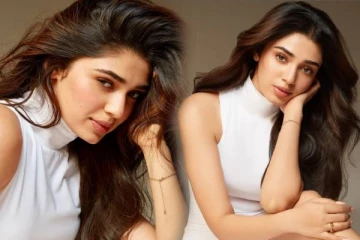 கொள்ளை அழகில் மயக்கும் கீர்த்தி ஷெட்டி... வாயடைத்துப்போன ரசிகர்கள்