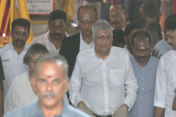 மதுரை மீனாட்சியம்மன் கோவிலில் முன்னாள் ஜனாதிபதி ரணில் | Ranil At Madurai Meenakshi Amman Temple