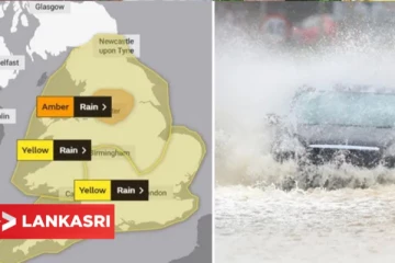இரண்டு மாதங்கள் பெய்யவேண்டிய மழை ஒரே நாளில் பெய்ய உள்ளதால் பிரித்தானியர்களுக்கு எச்சரிக்கை
