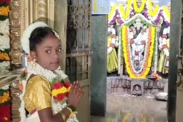 சாமிக்கு சிறுமியுடன் திருமணம்: கோவில் திருவிழாவில் நடந்த வினோதம்!